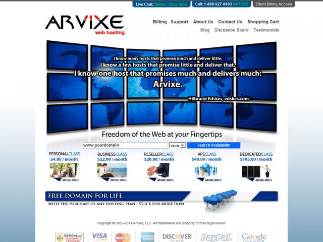 arvixe review