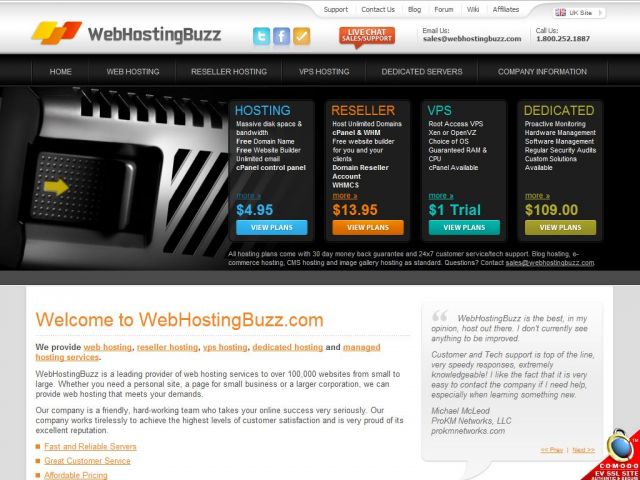 webhostingbuzz review